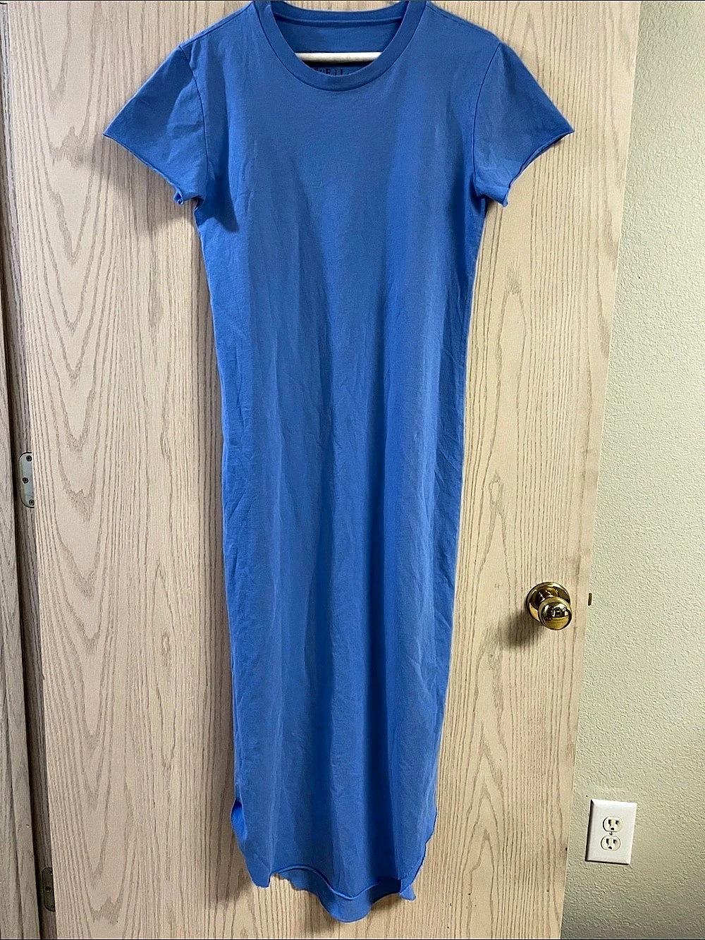 Frank & Eileen Mini Harper Perfect Tee Dress Blue Size Small